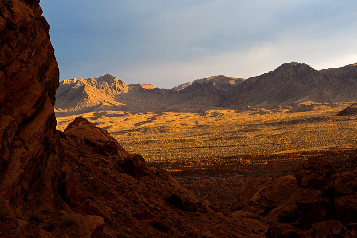 Venus and Mars (...the Rainbow is Coming to the Valley) - Valley of Fire, NV
